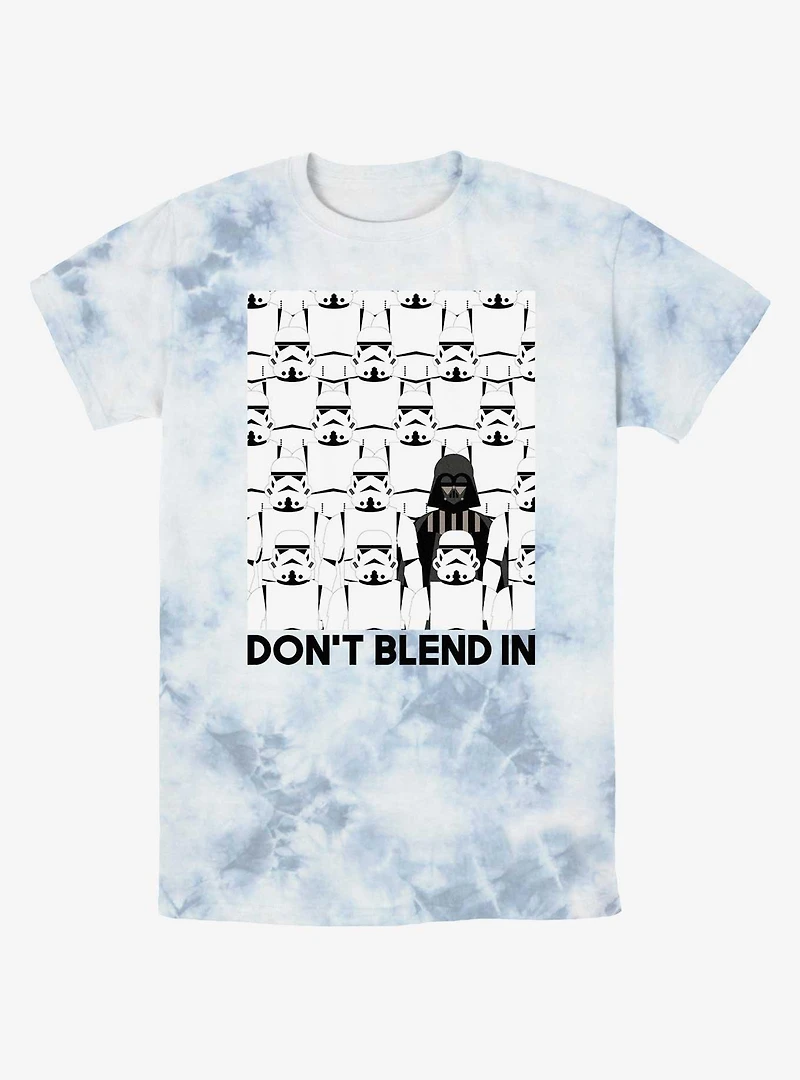 Star Wars Darth Vader Don't Blend In Tie-Dye T-Shirt