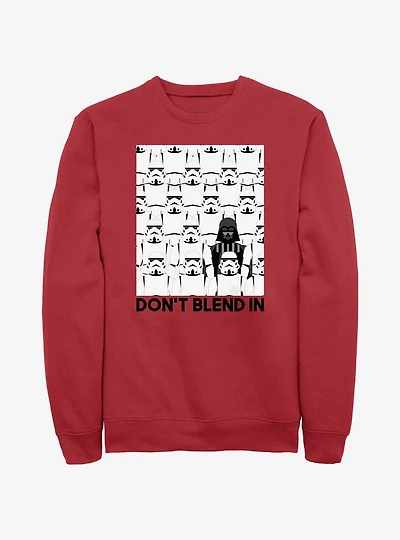 Star Wars Darth Vader Don't Blend In Sweatshirt
