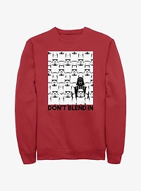 Star Wars Darth Vader Don't Blend In Sweatshirt