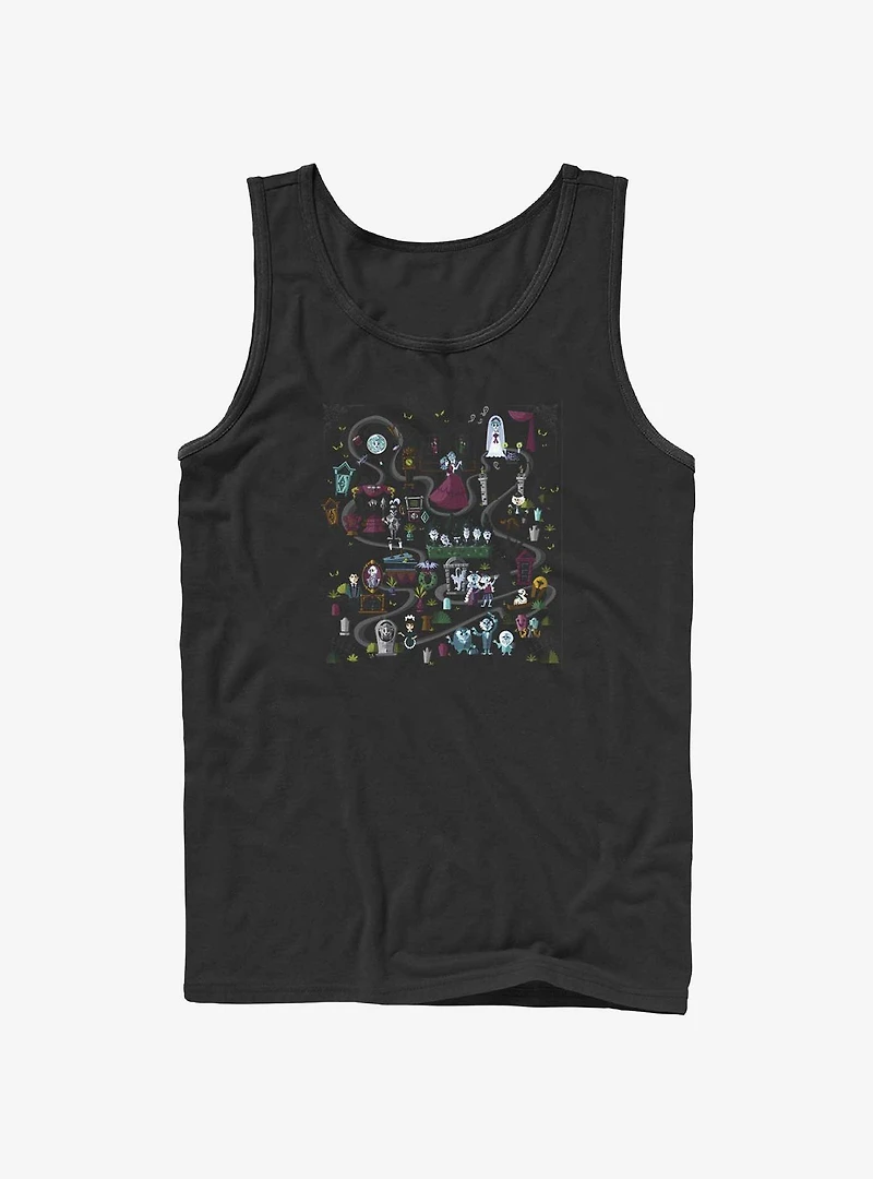 Disney The Haunted Mansion Mansion Map Tank