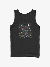 Disney The Haunted Mansion Mansion Map Tank