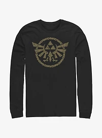 Zelda Hyrule Crest Long-Sleeve T-Shirt