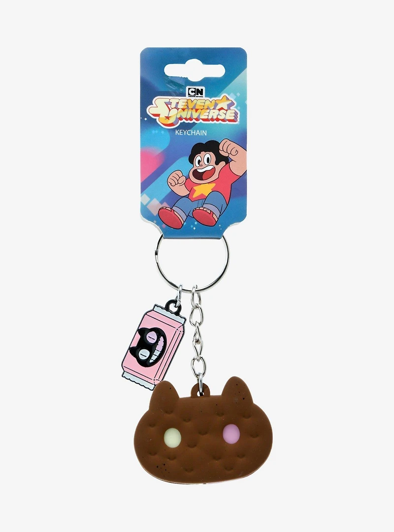 Steven Universe Cookie Cat Multi-Charm Keychain
