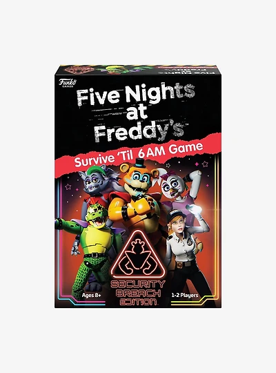 Funko Games Five Nights at Freddy's Survive 'Til 6AM Game: Security Breach Edition