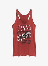 Star Wars Vader's Domain Womens Tank Top