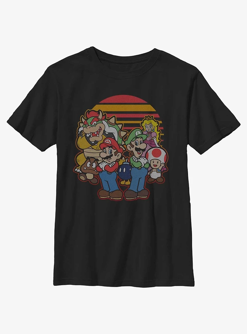 Nintendo Mario And Friends Youth T-Shirt