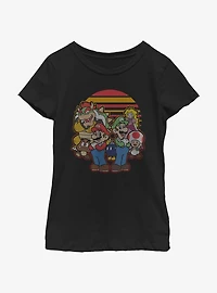 Nintendo Mario And Friends Youth Girls T-Shirt