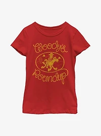 Disney Pixar Toy Story Bullseye Woody's Roundup Youth Girls T-Shirt