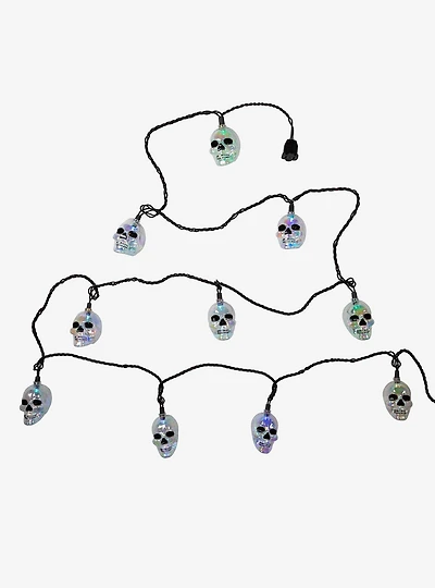 Glitter Skull RGB LED Light Set