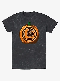 Marvel Loki Jack-O-Lantern Pumpkin Mineral Wash T-Shirt