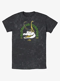 Marvel Loki Alligator Loki Glorious Purpose Mineral Wash T-Shirt