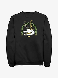 Marvel Loki Alligator Loki Glorious Purpose Sweatshirt