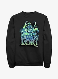 Marvel Loki Lightning Sweatshirt
