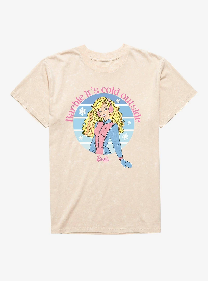 Barbie It's Cold Outside Mineral Wash T-Shirt