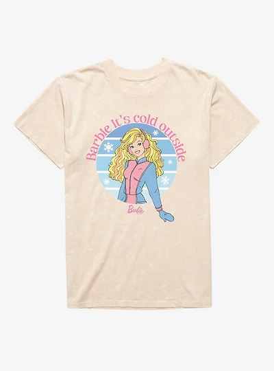 Barbie It's Cold Outside Mineral Wash T-Shirt