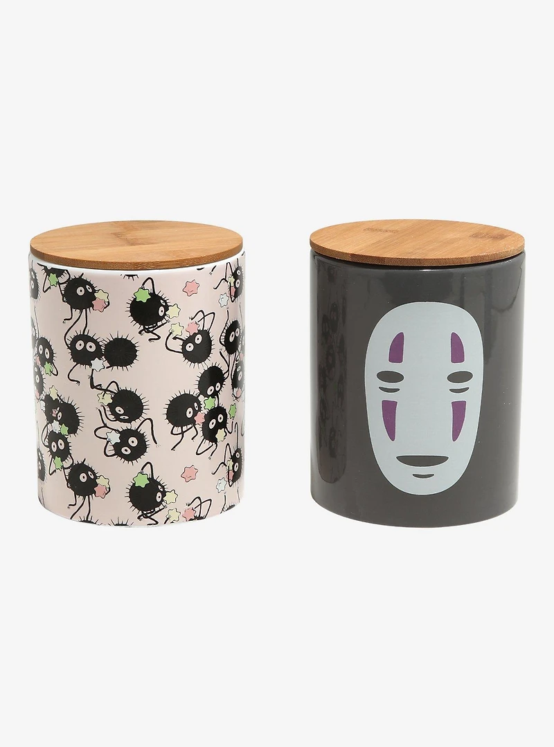 Studio Ghibli Spirited Away Soot Sprites & No-Face Storage Jar Set - BoxLunch Exclusive