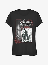 Attack on Titan Goth Colossal Titan Eren Girls T-Shirt