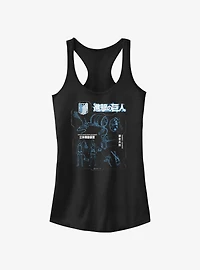 Attack on Titan Maneuver Gear Blueprint Girls Tank