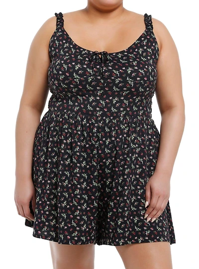 Thorn & Fable Fairy Floral Romper Plus Size