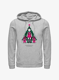 Squid Game Christmas Young-Hee Doll Knows Hoodie