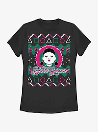Squid Game Young-Hee Doll Ugly Christmas Womens T-Shirt
