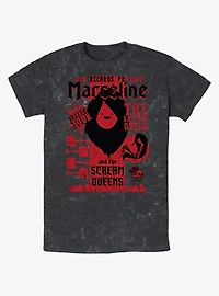 Adventure Time Marceline Scream Queens Stakes Tour Mineral Wash T-Shirt