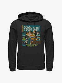 Scooby Doo Mystery Poster Hoodie