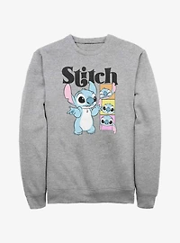 Disney Lilo & Stitch Stitch Poses Sweatshirt