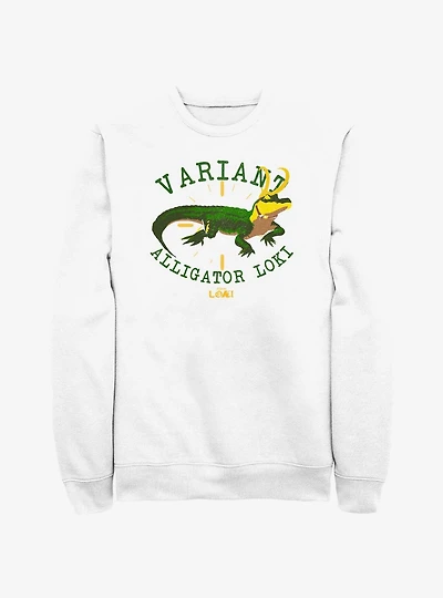 Marvel Loki Variant Alligator Marvel Loki Sweatshirt