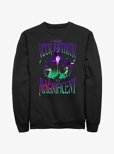 Disney Villains Hope Your Birthday Is Maleficent Sweatshirt