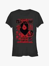 Adventure Time Marceline Scream Queens Stakes Tour Girls T-Shirt
