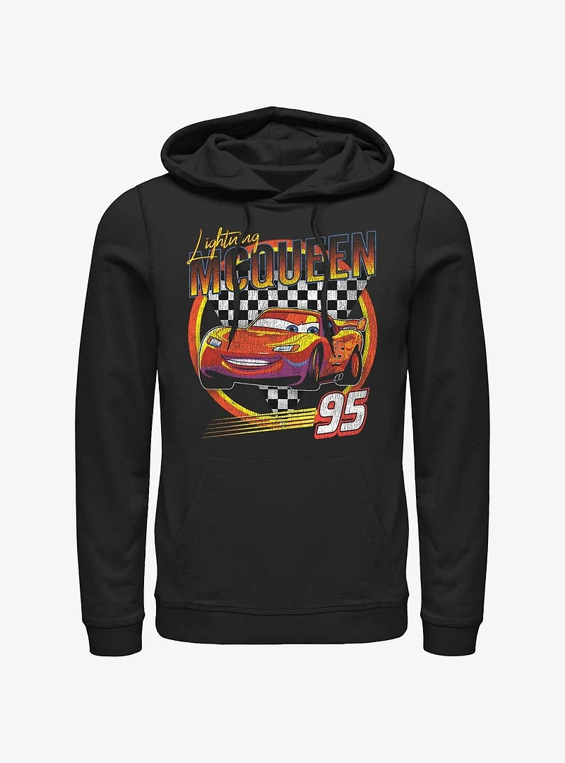 Disney Pixar Cars Lightning McQueen Vintage Hoodie