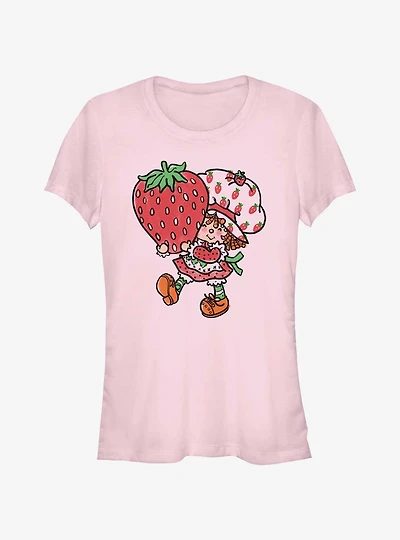 Strawberry Shortcake Big Strawberry Girls T-Shirt