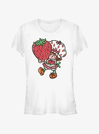 Strawberry Shortcake Big Strawberry Girls T-Shirt