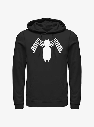 Marvel Spider-Man Symbiote Spider-Man Logo Hoodie
