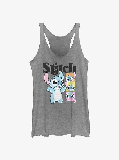 Disney Lilo & Stitch Poses Womens Tank Top