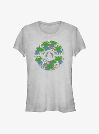 Pokemon Oddish Pokeball Logo Girls T-Shirt
