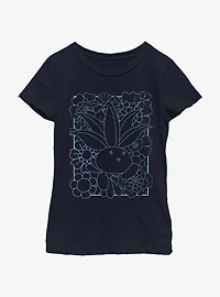 Pokemon Oddish Flower Box Youth Girls T-Shirt