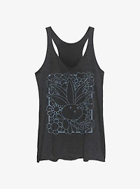 Pokemon Oddish Flower Box Womens Tank Top