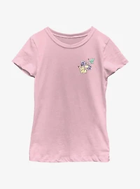 Pokemon Chibi Pikachu Grapes Youth Girls T-Shirt