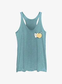 Pokemon Chibi Pikachu Peach Womens Tank Top