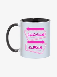 Barbie Barbieland Real World Signs Mug 11oz