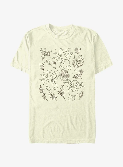 Pokemon Oddish Forest Flowers T-Shirt