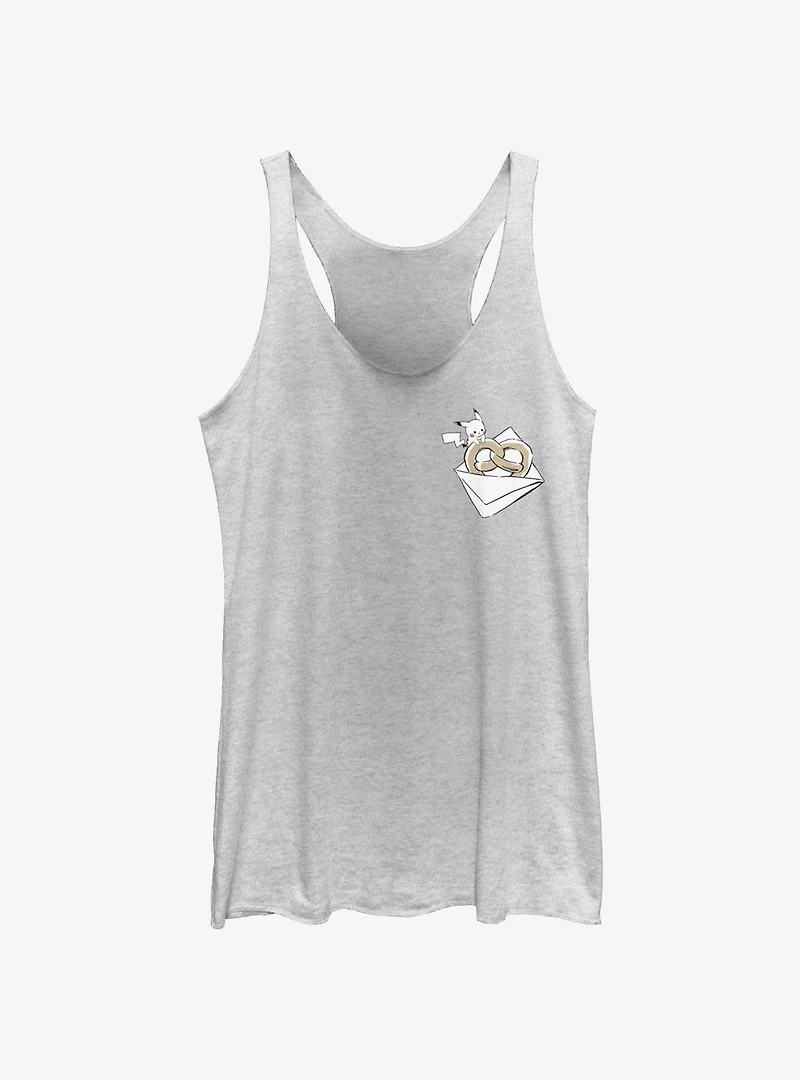 Pokemon Chibi Pikachu Pretzel Girls Tank