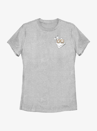 Pokemon Chibi Pikachu Pretzel Womens T-Shirt