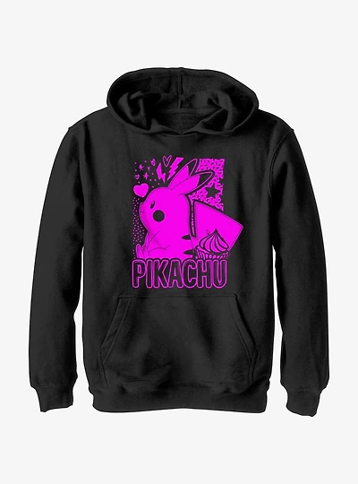 Pokemon Pikachu Sweet Neon Youth Hoodie