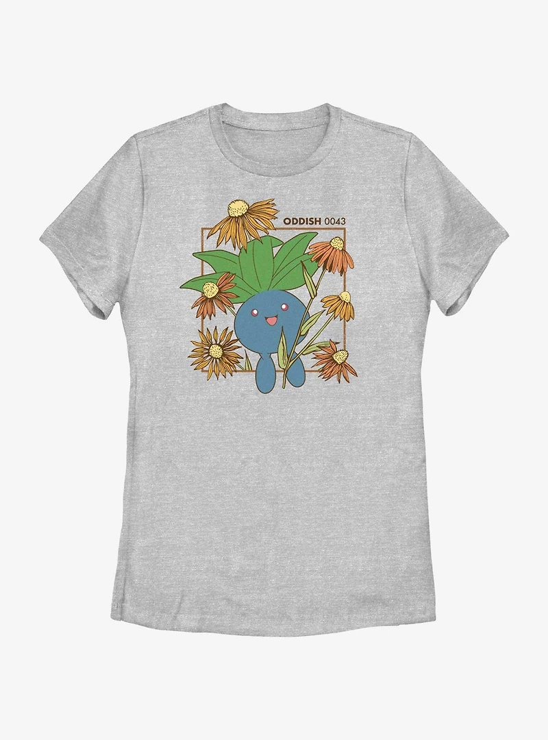 Pokemon Oddish Field Womens T-Shirt