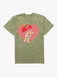 Strawberry Shortcake Cherry Cuddler I Love You Cherry Much Mineral Wash T-Shirt