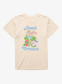 Strawberry Shortcake Angel Cake & Souffle Sweet Dreams Mineral Wash T-Shirt