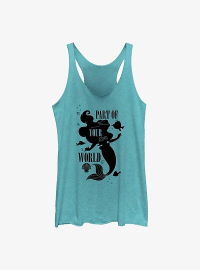 Disney The Little Mermaid Part Of Your World Womens Tank Top